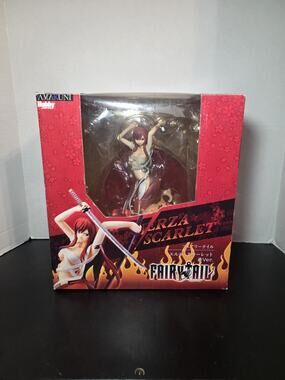 Fairy Tail Erza Scarlet Hakama Ver Figure 1/8 Scale Painted PVC From Japan Toy